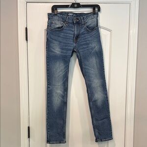 Old Navy Blue Skinny Jeans Classic Style Boys Size 29x30 12-14yrs old